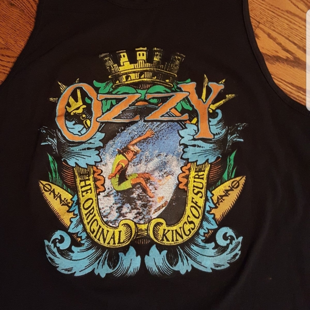 Vintage Ozzy Heron Surf Tank Top